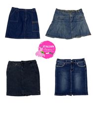 Y2k signature midi denim skirts