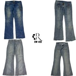 Jeans de mezclilla únicos de chica cibernética de ..