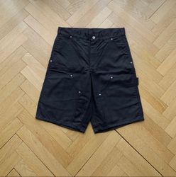 rework style black carhartt double knee workwear s..