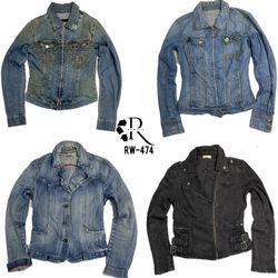 Y2k IT girl Denim jackets (RW-474)