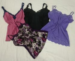 IQ0314 Y2K Fairy Core Cami Tops