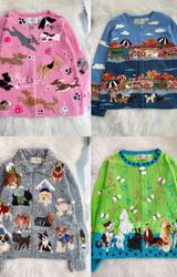 Y2k  printed sweaters
