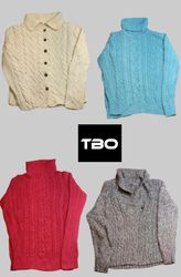 KNIT WEAR WITH CABLE