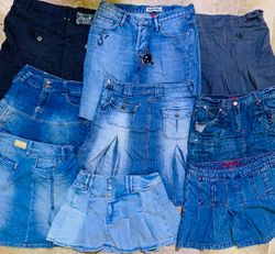 Denim Skirts