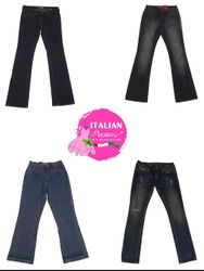 Y2K alte verblasste Jeans