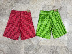 Rework style cactus stussy jorts