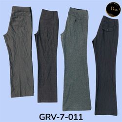 Klassische graue Poly-Hosen – Alltagskomfort triff..
