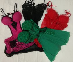 IQ0351 Y2K Bold Baby Doll Tops