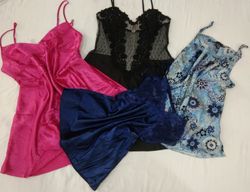 IQ0353 Y2K Elegant Slip Dresses