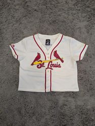 DR -11 Upcycle Überarbeitetes Baseball Cropped Top