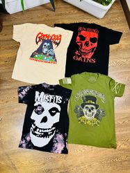 Camisetas con estampado de calavera