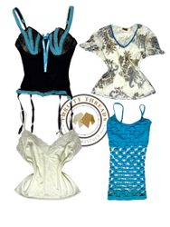 Y2k Mix x Tops S-1204