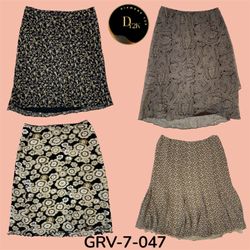 Soft Brown Poly Skirt – Retro-Inspired, Everyday W..