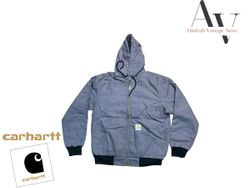 Carhartt rework style gray hoodied jackets