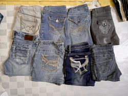 YMI AND OTHER BRAND MINI SHORTS (ID 671)