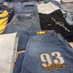 Men Hip Hop Shorts/jorts 25 (A)