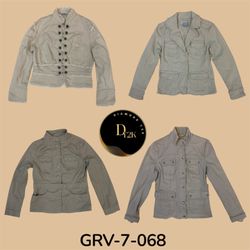 Jaqueta de Algodão Y2K para Mulheres – Estilo Vint..