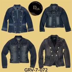 Vintage Denim Jacket for Women – Classic Y2K Style..