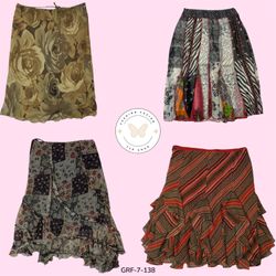 Premium Mixed Poly Skirts – Unique Styles & Patter..