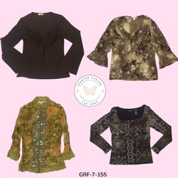 Fast Fashion Must-Have | Brauner Bedruckter Langar..