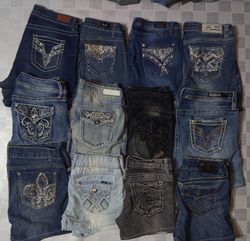 VIGOSS  AND OTHER MIX BRANDS MINI SHORTS (MD 1168)