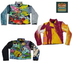 SS25 Upcycled Printed Towel Jacket