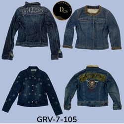 Giubbotti in Denim Dettagliati – Accenti Intreccia..