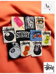 Stussy rework style mixed t shirts