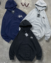 Stussy Rework Style Pull Over Hoodies - #23725