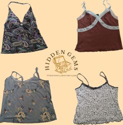 Y2K fairy core cami tops(HG-035)