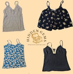 Y2K soft girl cami tops(HG-036)