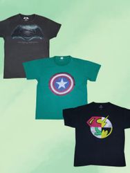 Official Merchandise Marvel/DC Comics T-Shirts [TD..