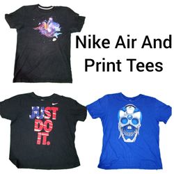 Nike Air And Print Tees