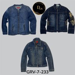 Chaqueta de Mezclilla con Cremallera Y2K – Estilo ..