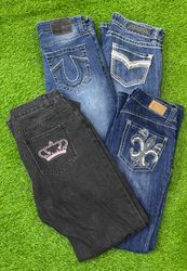 Calças flare femininas Y2K