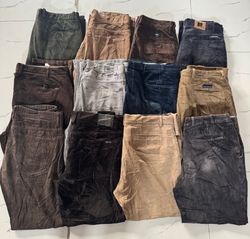 Unmarkierte Cordhosen baggy Pants