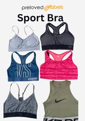 Nike, Adidas, Harley & Puma –Sport Bras