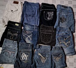 ARIZONA AND OTHER MIX BRANDS MINI SHORTS (MD1218)