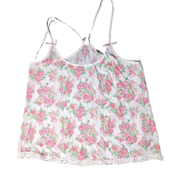 SAY#273 Charming Y2K Floral Print Cami Top – Cute ..