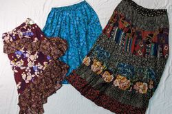 Grunge earth tone skirts