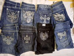 EARL RUE21 AND OTHER BRAND MINI MICRO SHORTS (MR70..