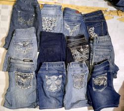 VIGOSS AND OTHER BRANDS MINI SHORTS (ID 691)