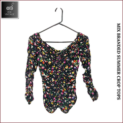 MIX BRANDED SUMMER CROPS TOPS
(BUNDLE 3)