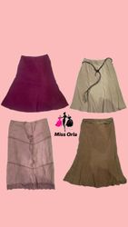 Y2k corduroy maxi skirts (M-033)