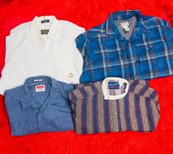 Mix branded button up shirts