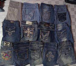 VIRGOSS AND OTHER MIX BRANDS MINI SHORTS (MD1238)