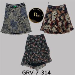 Y2K poly skirt (GRV-7-314)