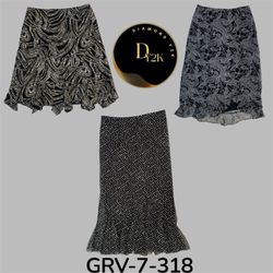 Y2K poly skirt (GRV-7-318)