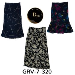 Y2K poly skirt (GRV-7-320)