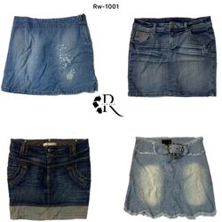 Y2K Britney Era Denim Mini skirts (RW-1001)